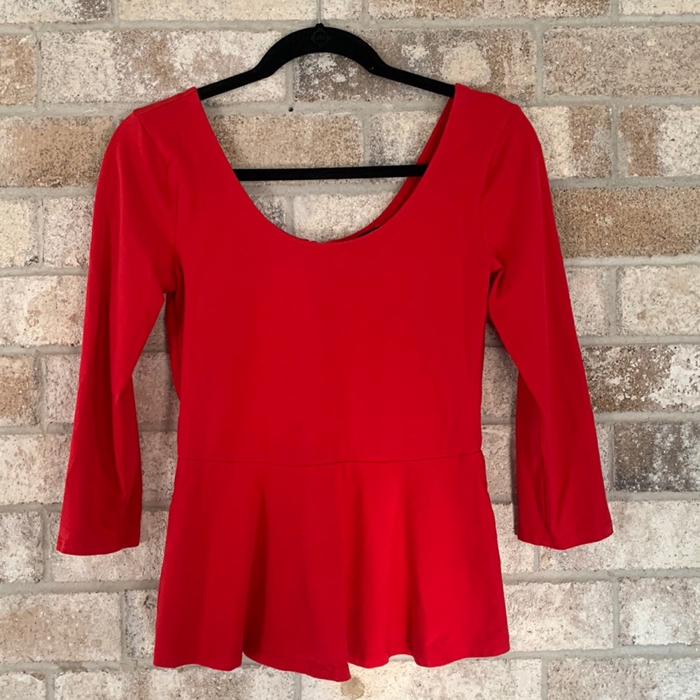 Express peplum top